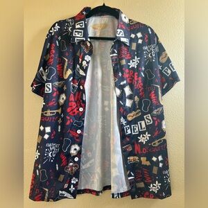 NBA Pelicans Men's Jersey - Navy and Red